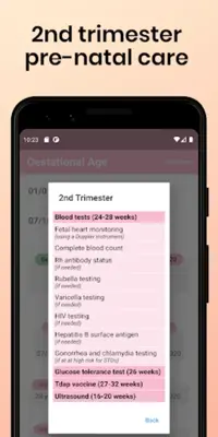 Gestational Age android App screenshot 0