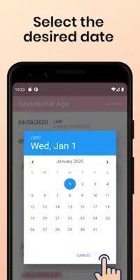 Gestational Age android App screenshot 4